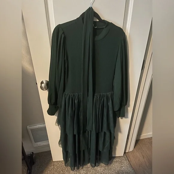 Ivy City Co. Green Cosette Dress - Picture 2 of 5
